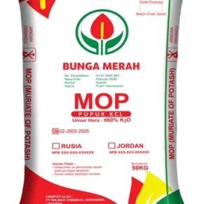 Pupuk Bunga Merah KCl