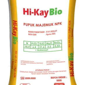 Pupuk Hikay Bio 10.4-6.4-21.6-3.2-0.52