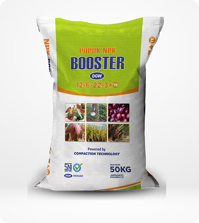 Pupuk NPK Booster DGW 12-6-22-3+TE