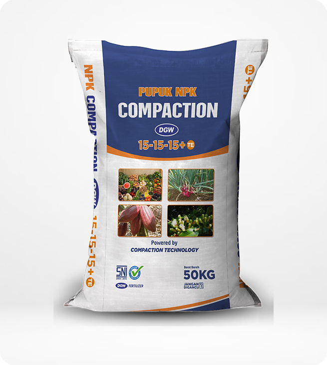 Pupuk NPK Compaction DGW 15-15-15+TE