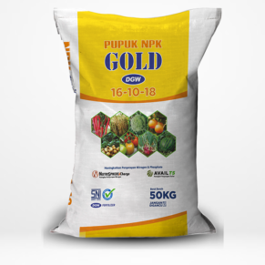 Pupuk NPK Gold DGW 16-10-18