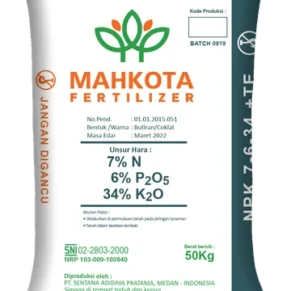 Pupuk NPK Granular 7-6-34+TE