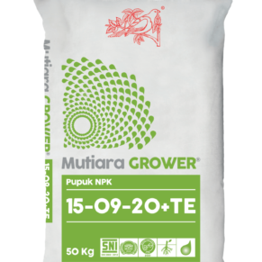 Pupuk NPK Mutiara GROWER 15-09-20+TE