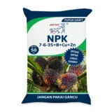 Pupuk NPK Sawit 7-6-35 + B + Cu + Zn
