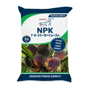 Pupuk NPK Sawit 7-6-35 + B + Cu + Zn