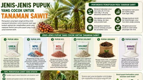jenis pupuk untuk sawit