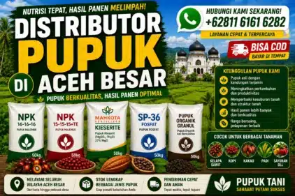Distributor Pupuk di Aceh Besar