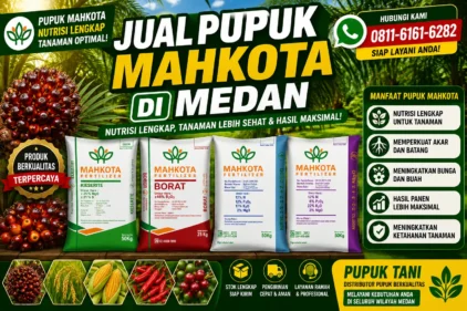 Jual Pupuk Mahkota di Medan
