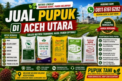 Jual Pupuk di Aceh Utara