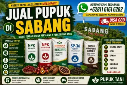 Jual Pupuk di Sabang