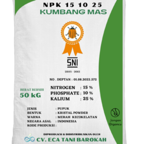 Jual pupuk kumbang mas 15 10 25