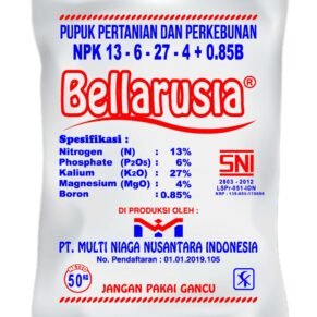 jual pupuk Bellarusia NPK 13-6-27-4+0,85B