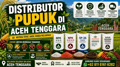 Distributor pupuk di Aceh Tenggara