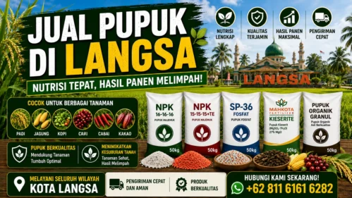Jual Pupuk di Langsa