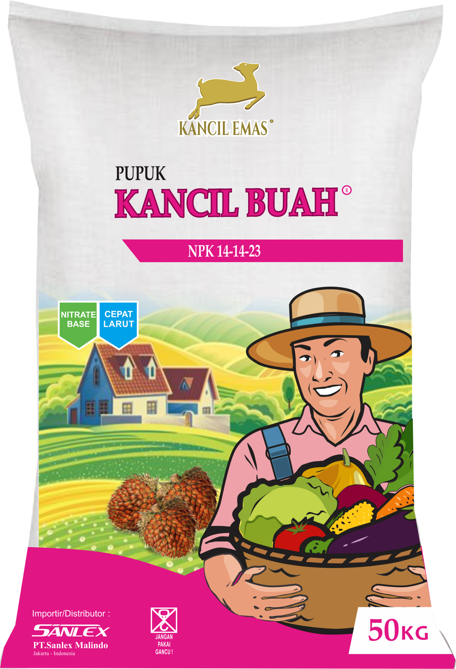 Pupuk Kancil Buah NPK 14-14-23