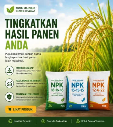 Jual pupuk Medan berkualitas